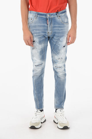 5 Pocket TIDY BIKER Vintage Effect Denims