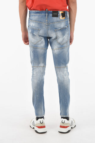 5 Pocket TIDY BIKER Vintage Effect Denims