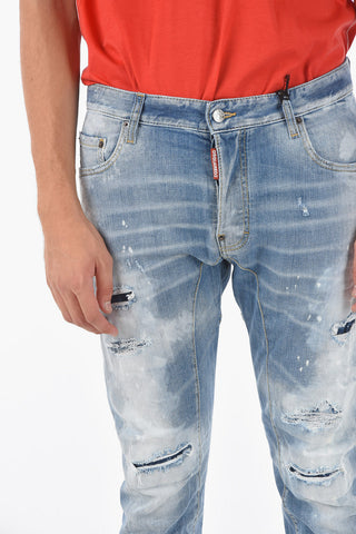 5 Pocket TIDY BIKER Vintage Effect Denims