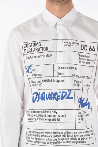 Standard Collar CUSTOMS DECLARATION Shirt