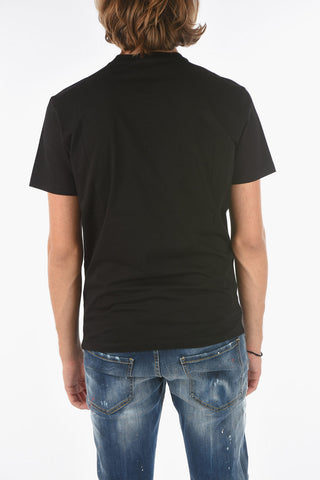 T-Shirt COOL FIT Girocollo con Logo Effetto Illusion