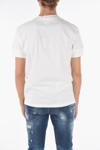crew-neck IBRA FIT t-shirt with breast pocket
