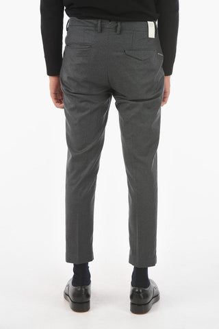 Virgin Wool Stretch Tapered Fit MARAIS.S.628 Pants