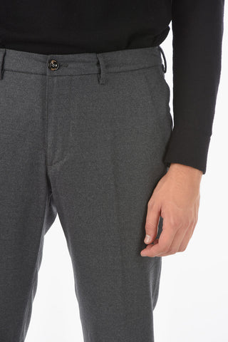Virgin Wool Stretch Tapered Fit MARAIS.S.628 Pants