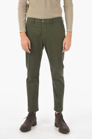 Pantaloni MARAIS.S. in Cotone Bird's Eye