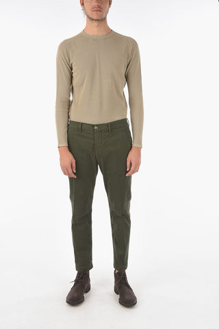 Pantaloni MARAIS.S. in Cotone Bird's Eye