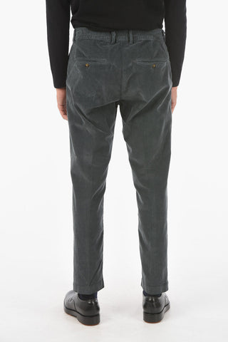 Pantaloni in Velluto a Coste MITTE ad 1 Pince