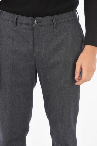 Hopsack Cotton NEWTOWN.L. Chino Pants