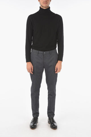 Hopsack Cotton NEWTOWN.L. Chino Pants