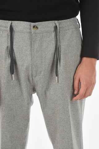 Drawstring MITTE Carrot Fit Pants