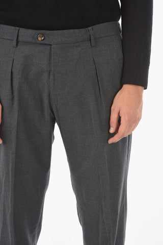 Single-pleated RAVAL1P.L Virgin Wool Pants
