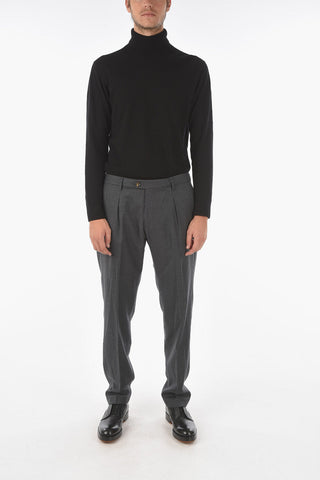 Single-pleated RAVAL1P.L Virgin Wool Pants
