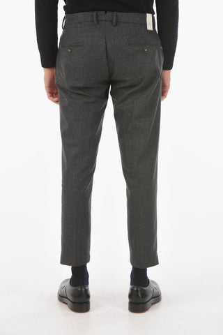 Pantaloni RAVAL.S. in Misto Lana con Passanti