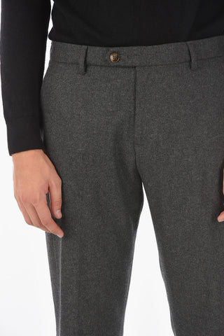 Pantaloni RAVAL.S. in Misto Lana con Passanti