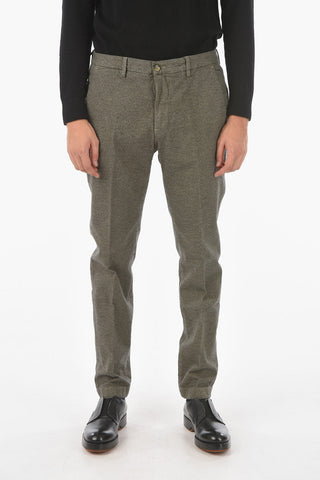 Belt loop Stretch Cotton MARAIS.L. Chino Pants