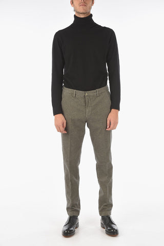Belt loop Stretch Cotton MARAIS.L. Chino Pants