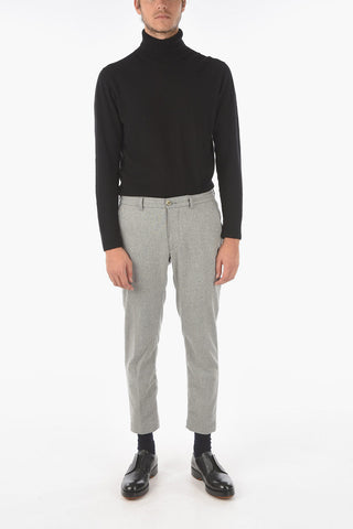 Pantaloni NEWTOWN.S. Slim Fit con Tasche a Filo