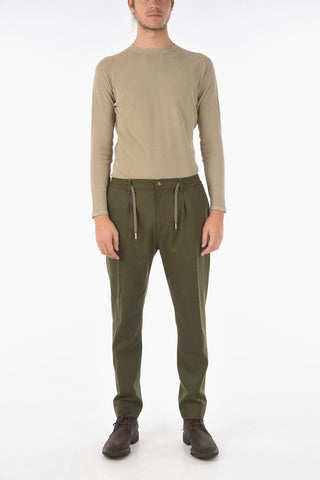 Single-pleated MITTE Wool Blend Pants