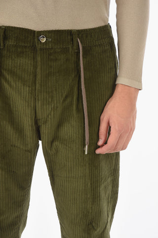 Single-pleated MITTE Corduroy Pants