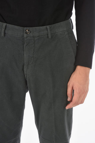 Pin Check Tapered Fit MARAIS.L.612 Chino Pants