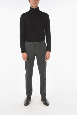 Belt Loop Stretch Cotton MARAIS Chino Pants