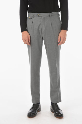 5 Pocket Single-pleated RAVAL1P.L. Pants