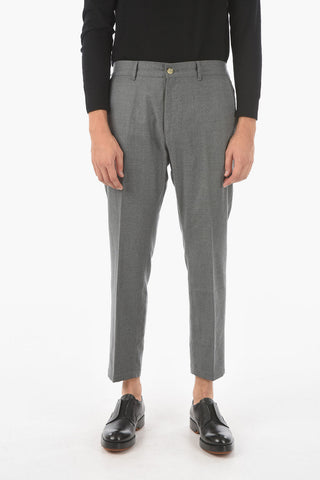 Drawstring Virgin Wool Stretch MITTE.C.628 Pants