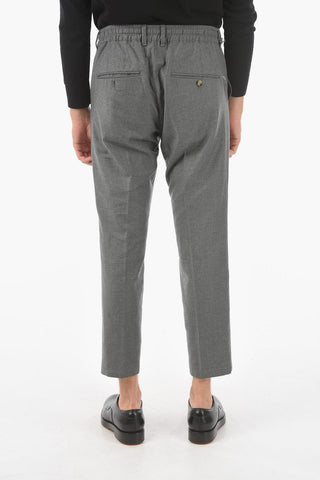 Drawstring Virgin Wool Stretch MITTE.C.628 Pants