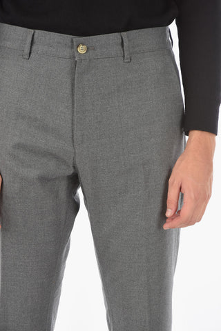 Drawstring Virgin Wool Stretch MITTE.C.628 Pants