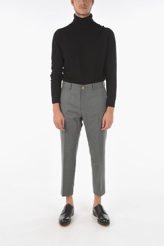 Drawstring Virgin Wool Stretch MITTE.C.628 Pants