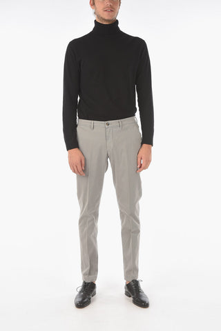 Belt Loop NEWTOWN.L. Stretch Cotton Chino Pants