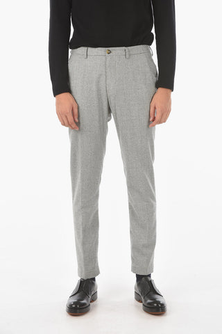 Pantaloni MARAIS.L. in Lana Vergine Pied de Poule