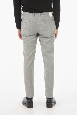 Pantaloni MARAIS.L. in Lana Vergine Pied de Poule