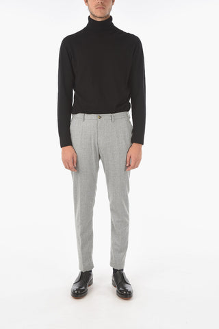 Pantaloni MARAIS.L. in Lana Vergine Pied de Poule