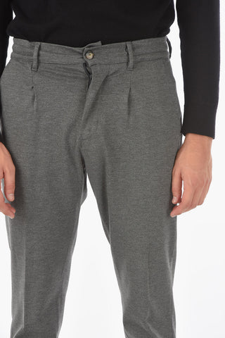 Pantaloni MITTE in Jersey ad 1 Pince