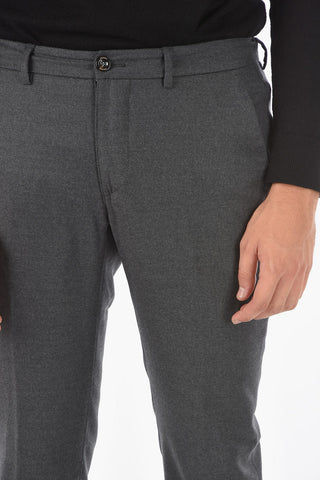 Virgin Wool Slim Fit NEWTOWN.L.628 Pants