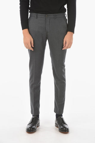 Virgin Wool Slim Fit NEWTOWN.L.628 Pants