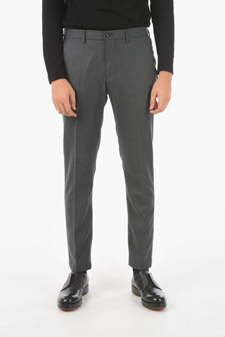 Virgin Wool Tapered Fit MARAIS.L.628 Chino Pants