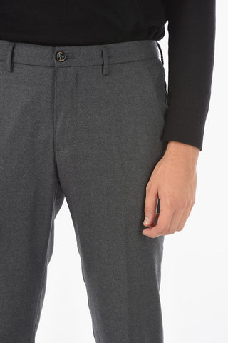 Virgin Wool Tapered Fit MARAIS.L.628 Chino Pants
