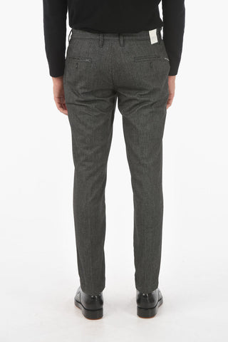 Hopsack Cotton NEWTOWN.L. Chino Pants