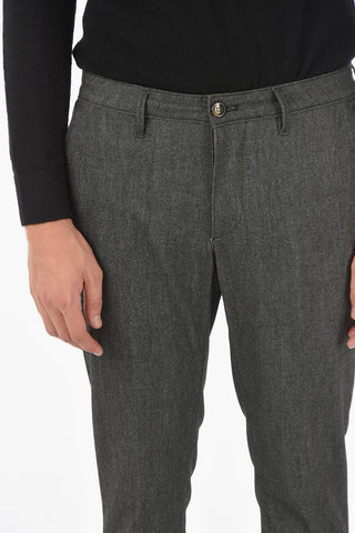 Hopsack Cotton NEWTOWN.L. Chino Pants