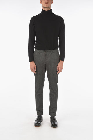 Hopsack Cotton NEWTOWN.L. Chino Pants