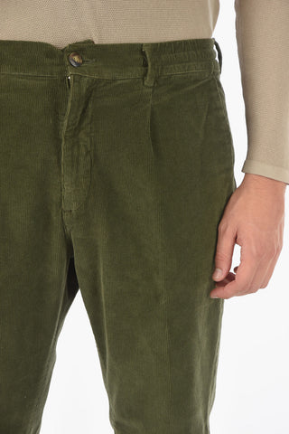 Pantaloni MITTE in Velluto a Coste con Passanti