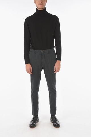 Pantaloni Chino NEWTOWN.L.457 Slim Fit a Quadri Gingham