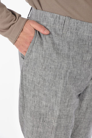 ID Linen IDENTITY Chino Pants with 4 Pockets