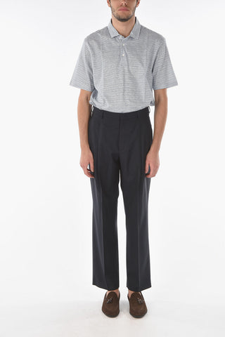 Double-pleated WIDE LEG Pants