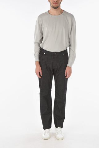 ID LUXURY DENIM Stretch Cotton 5-Pocket Jeans 21cm
