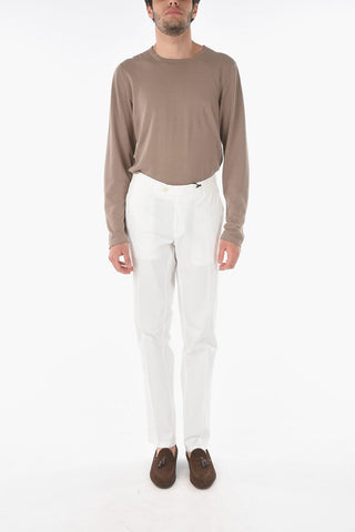 ID 5-pocket Chino Pants with Belt Loops