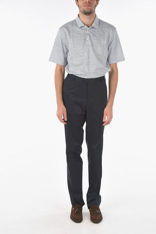 Stretched Cotton ACADEMY Slack Pants