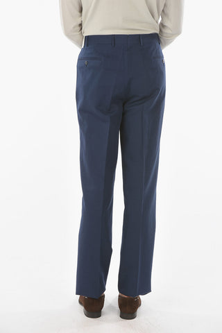 Flax Cotton MANTUA Chino Pants with Belt Loops